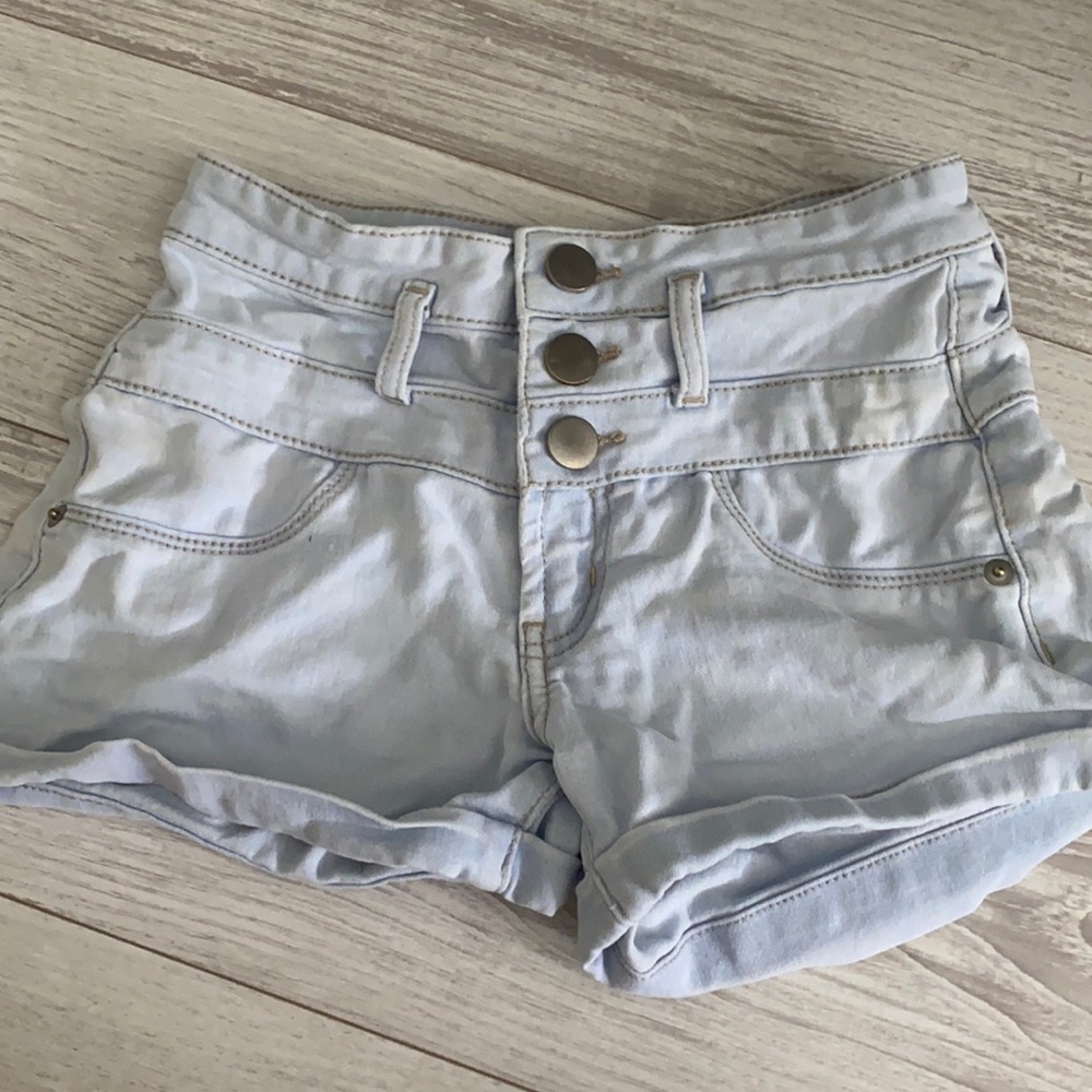 Stretchy Jean Shorts